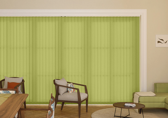 Roma, Lime - Vertical Blind - Image 6